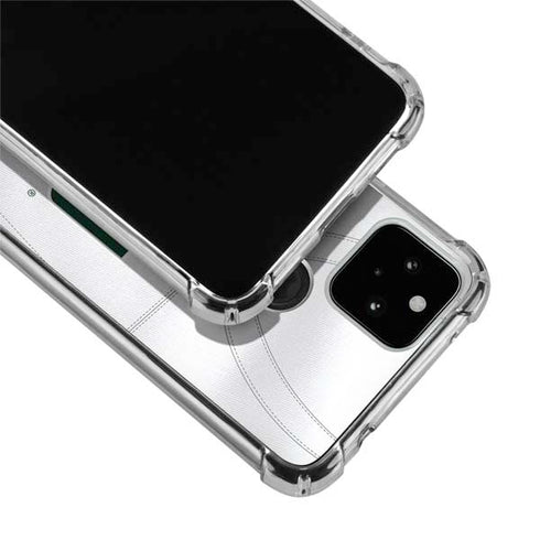 University of Miami White Jersey Google Pixel 5 Clear Case